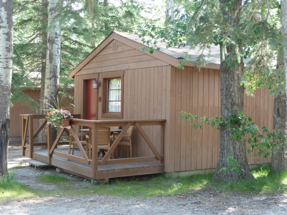 Es gibt unterschiedliche Cabins Pocahontas Cabins