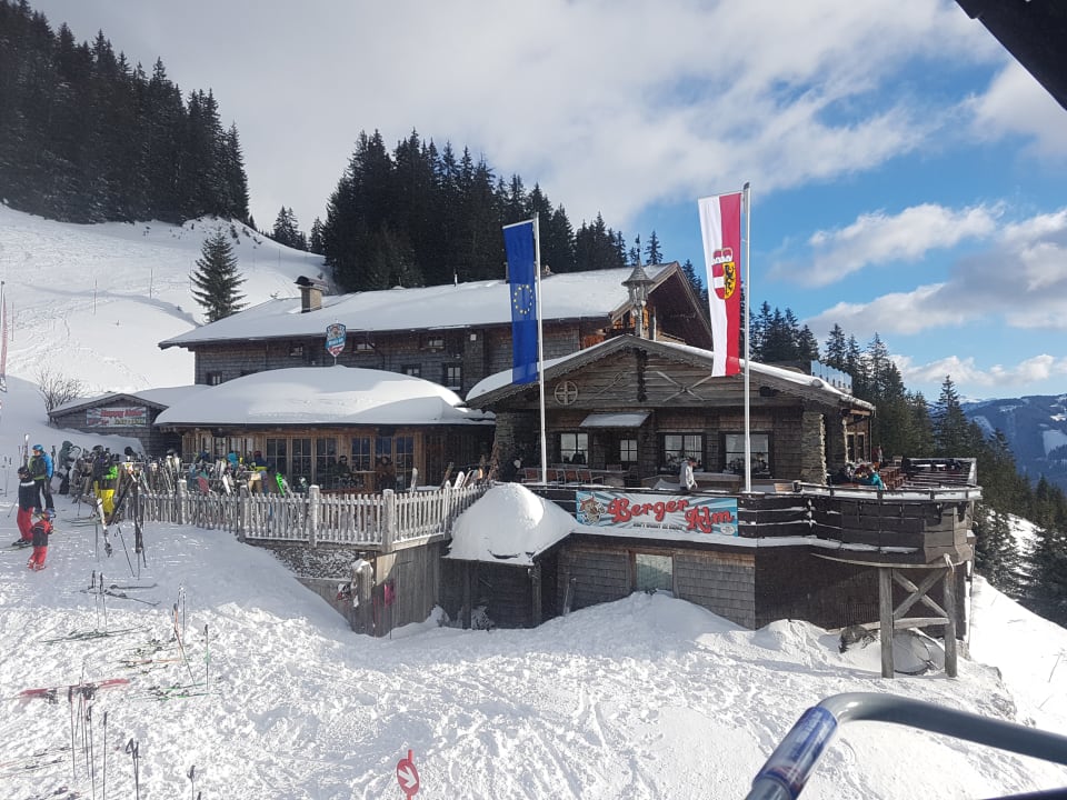 Außenansicht Hüttendomizil Berger Alm
