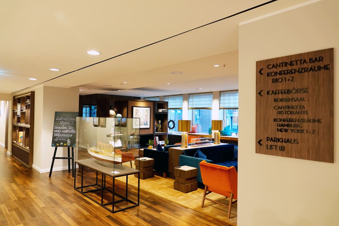 Lobby AMERON Hamburg Hotel Speicherstadt