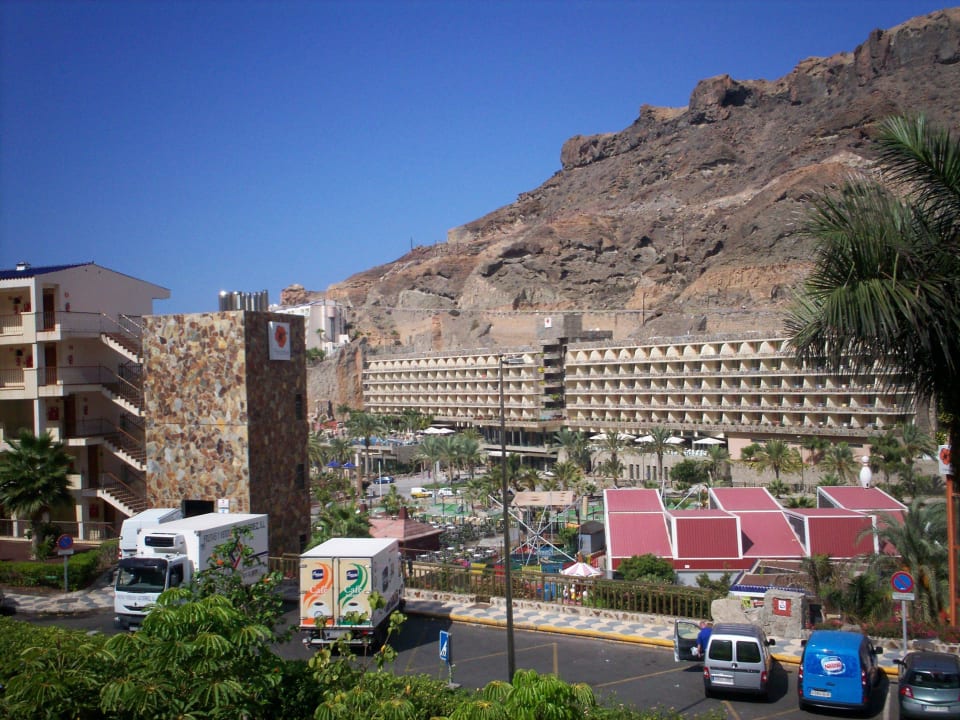 Ausblick vom Balkon LIVVO Costa Taurito