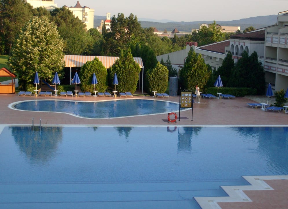 Aussicht vom Balkon Duni Royal Pelican Resort