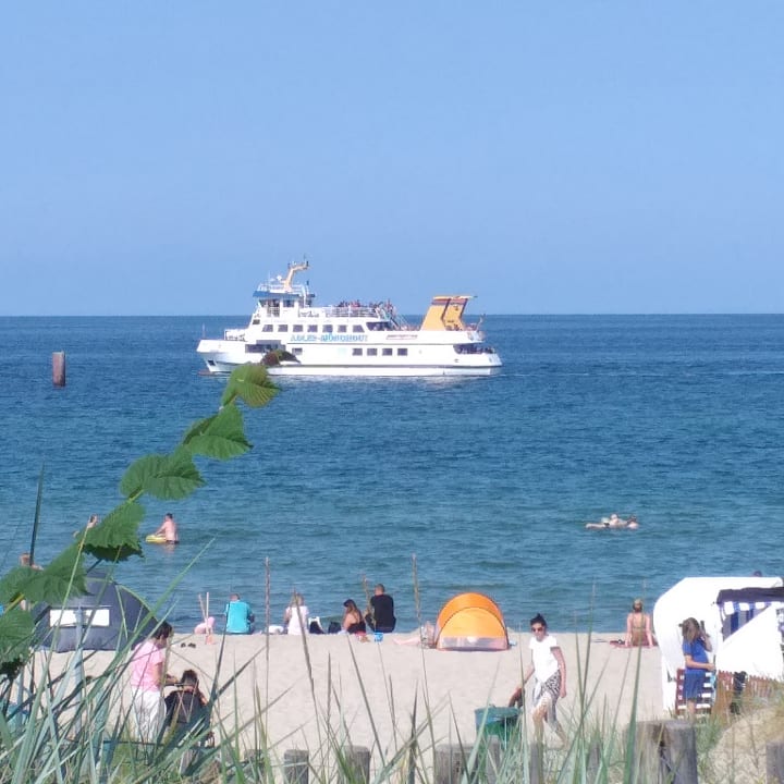 Strand Rügener Ferienhäuser am Hochufer