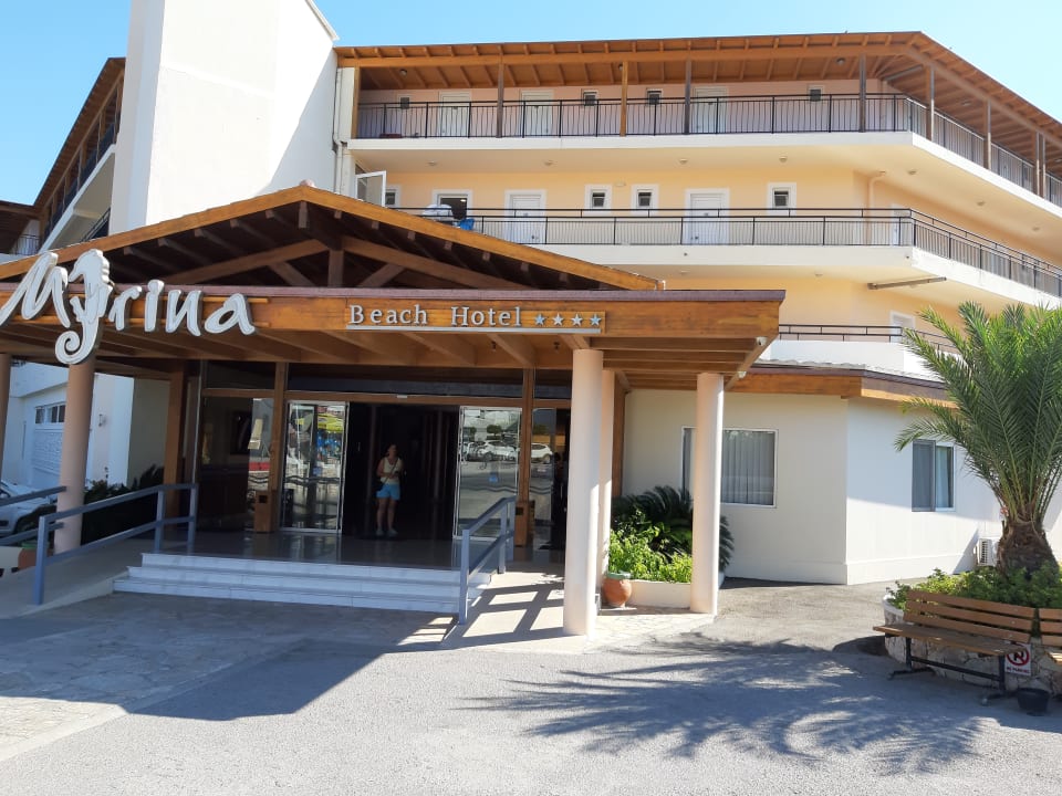Lobby Myrina Beach Hotel