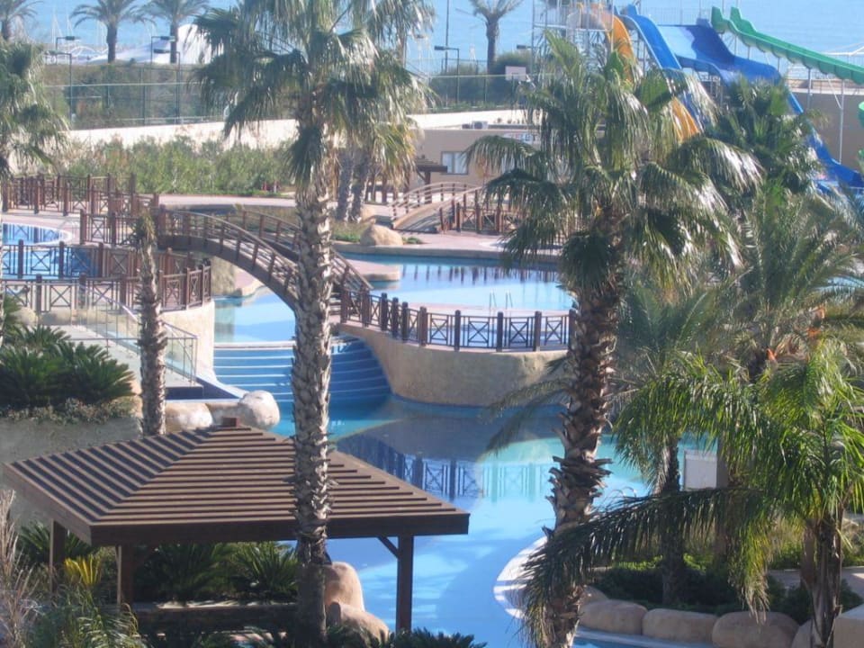 Ausblick vom Balkon Fame Residence Lara & Spa