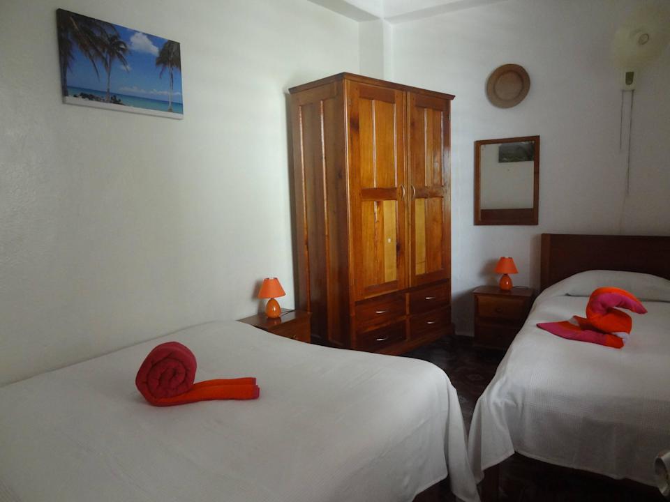 Eines der Zimmer Casa Colonial Baracoa
