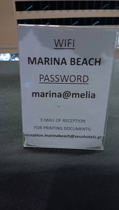 Lobby Sol Marina Beach