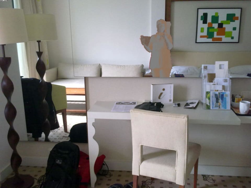 Schreibtisch und Sitzecke Hotel Baia Lara