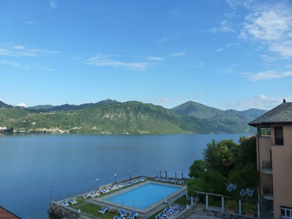 Blick auf den See vom Zimmer Hotel San Rocco