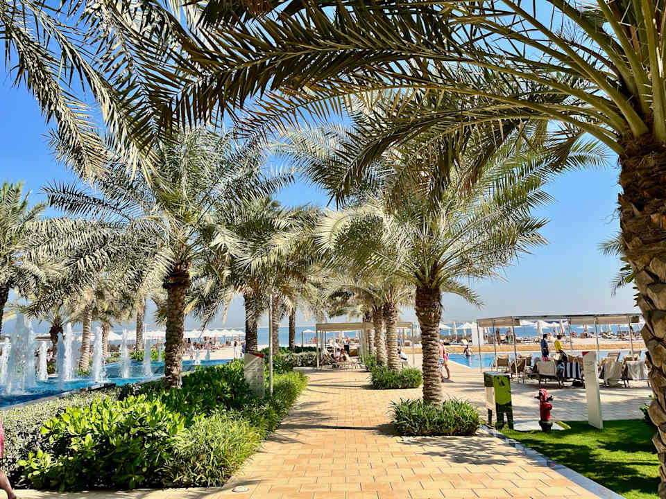 Gartenanlage Hotel Riu Dubai