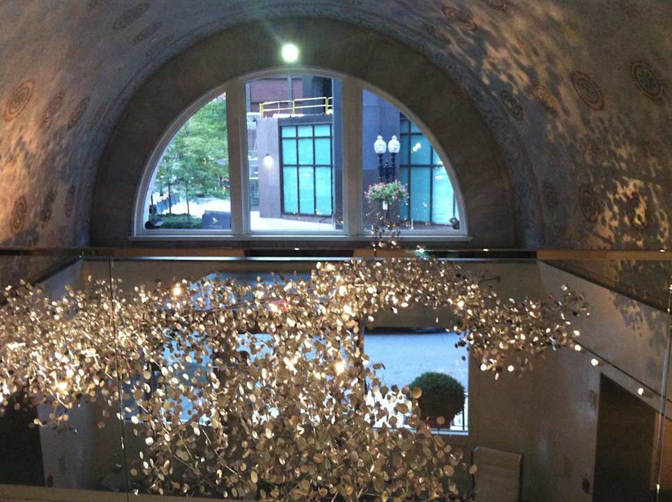 Lobby von oben Hotel Ames, A Morgans Original