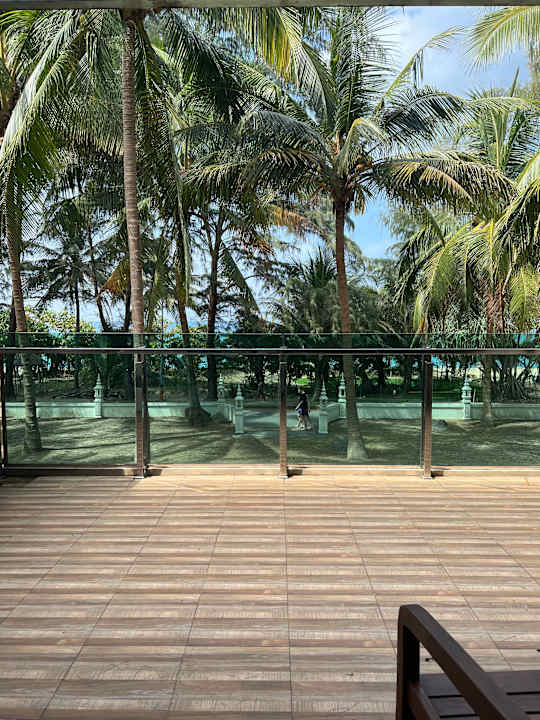 Ausblick Maikhao Palm Beach Resort