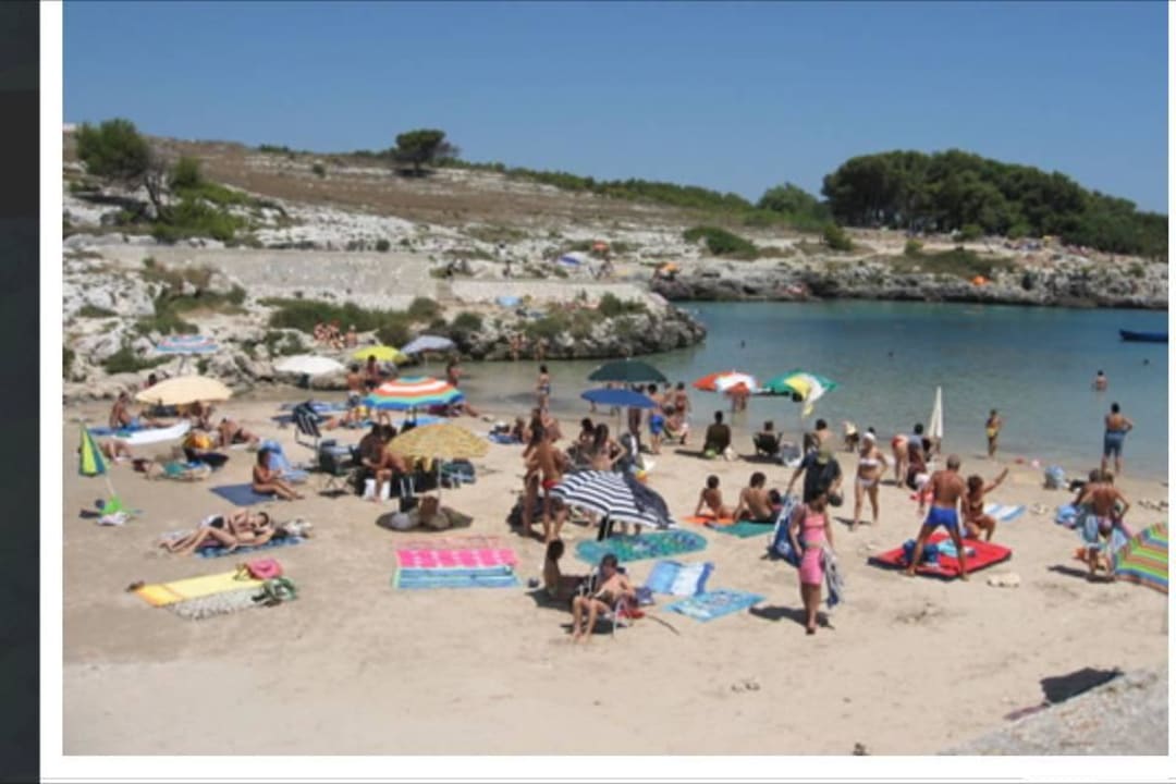 Spiaggia di sabbia Masseria Porto Badisco