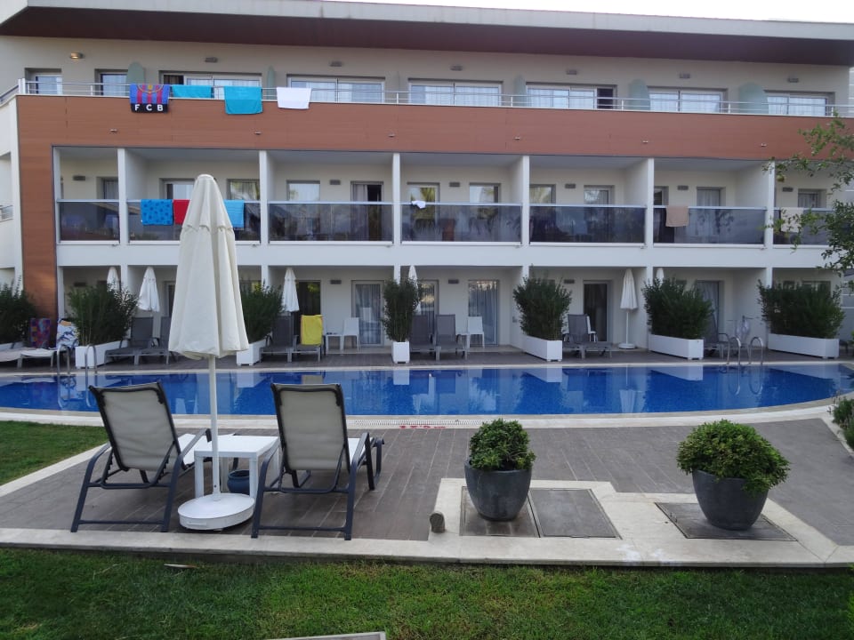 Vue de notre chambre 3021 Palm Wings Kusadasi Beach Resort & Spa