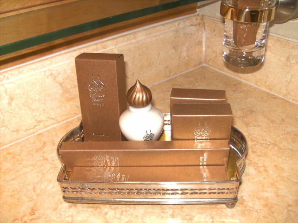 Pflegeset im Badezimmer Emirates Palace Mandarin Oriental