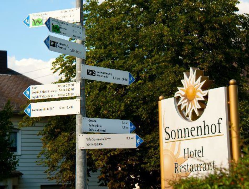 Wir liegen direkt am Westerwald Steig Hotel Sonnenhof