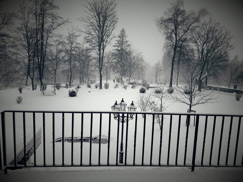 Blick aus dem Zimmer Berghotel Hoher Knochen