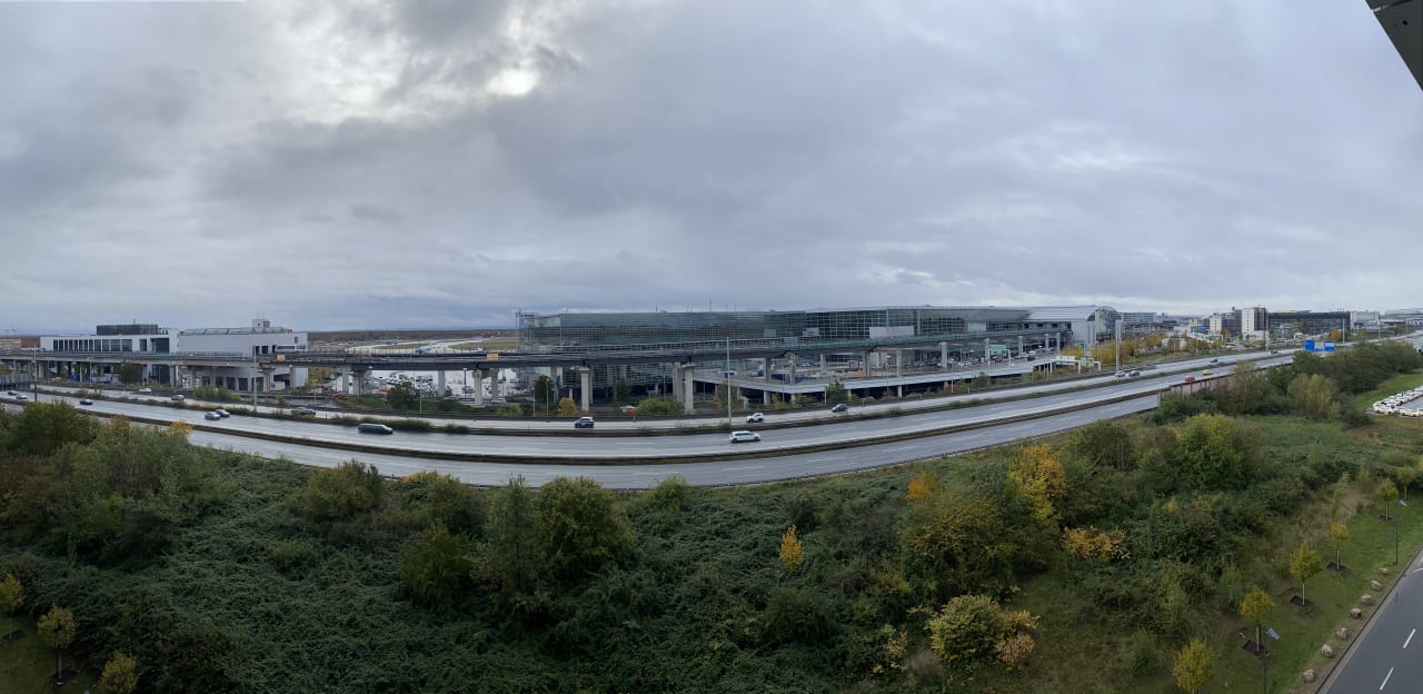 Ausblick b'mine Hotel Frankfurt Airport