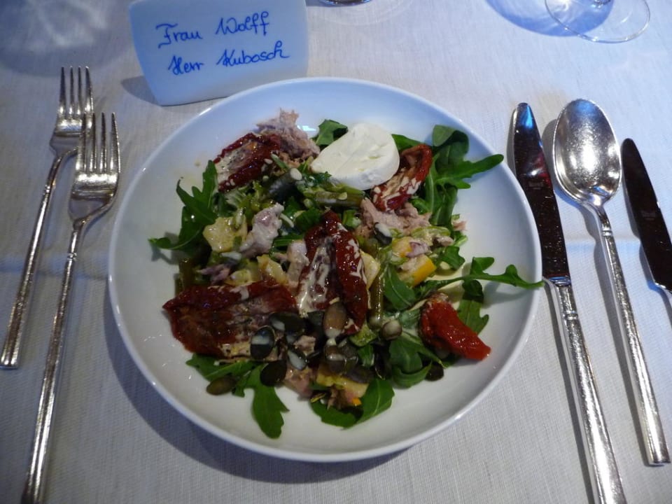 Vom Salatbuffet Hotel Alpin Spa Tuxerhof