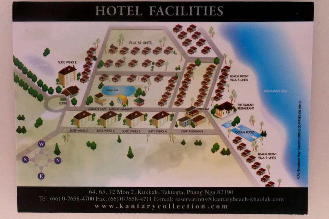 Überblick des Kantary Beach Kantary Beach Hotel - KHAO LAK