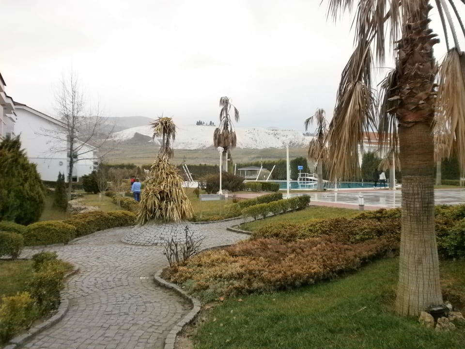 Auf dem Gelände Tripolis Hotel