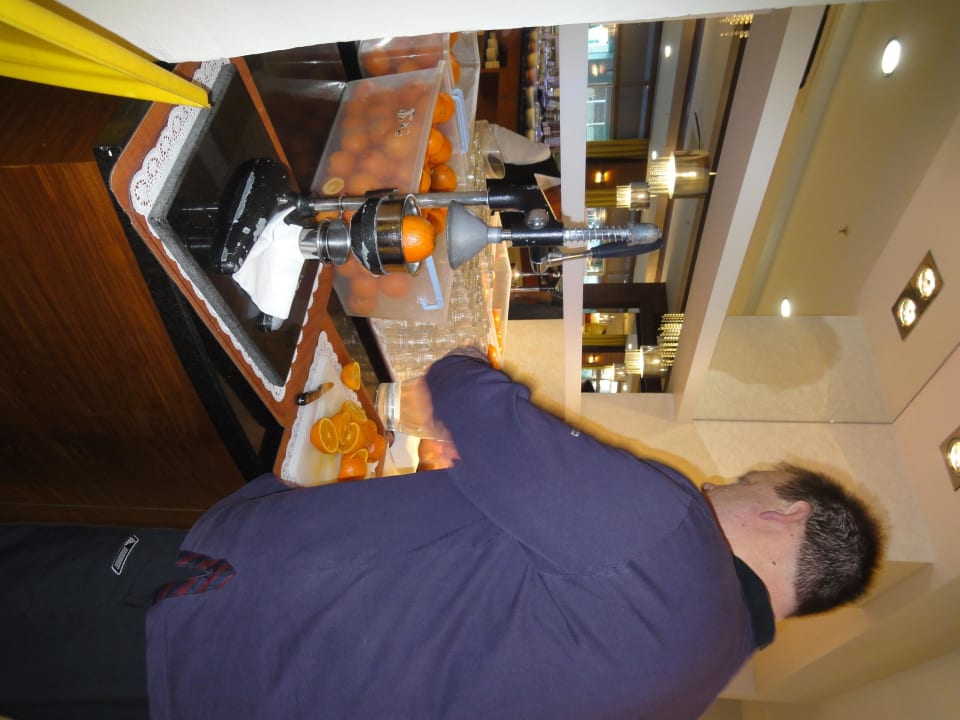 Frischer O-Saft am Morgen Sunis Evren Beach Resort Hotel & Spa