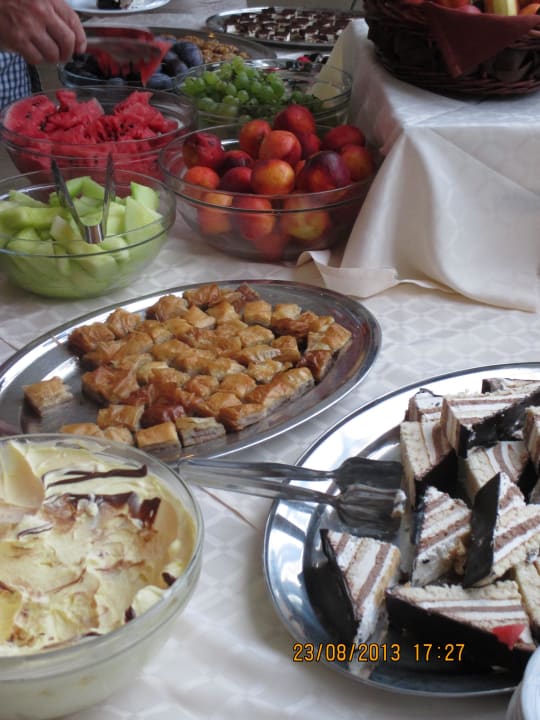 Jeden morgen und abend obst und kuchen smartline Meridian