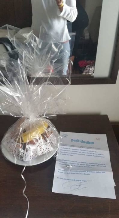 Hab mich drüber sehr gefreut  El Mehdi Beach Resort