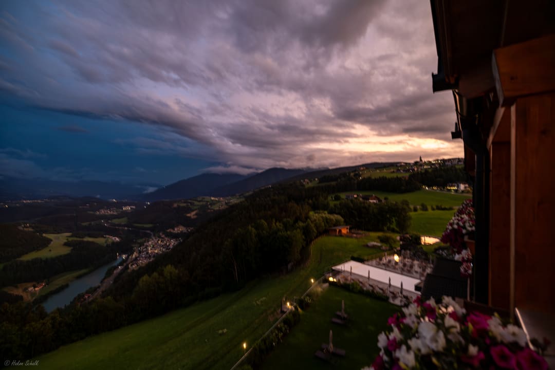Ausblick Panorama Hotel Huberhof