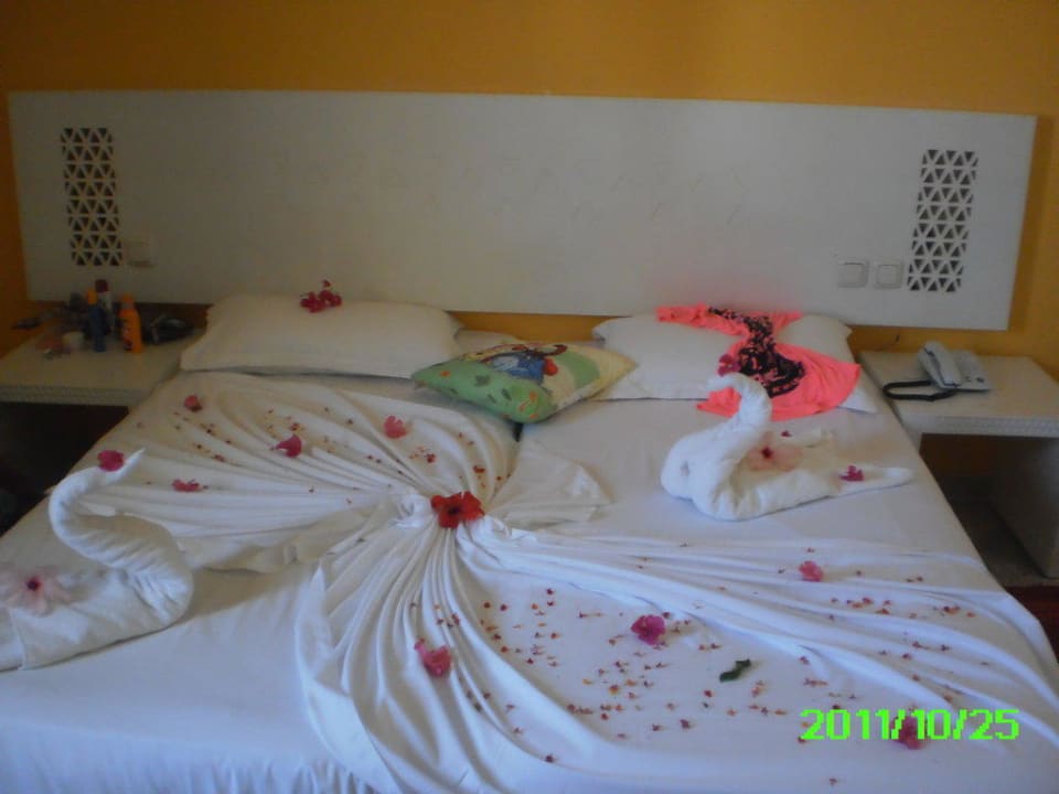 Dekoriertes Bett Djerba Sun Beach Hotel & Spa