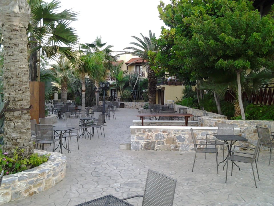Aussenbereich vor dem Hotel Cactus Beach