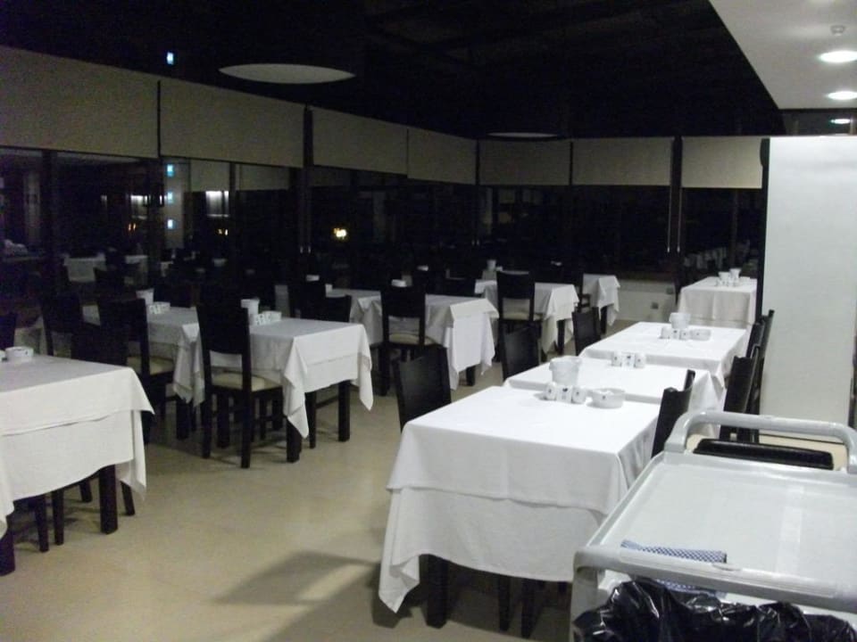 Restaurant morgens früh um 4 Uhr Hotel Pabisa Chico