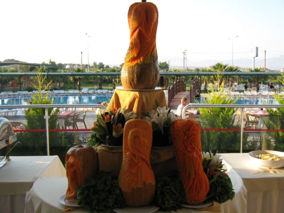 Dekoration am türkischen Abend FUN&SUN Smart Hane Sun Hotel