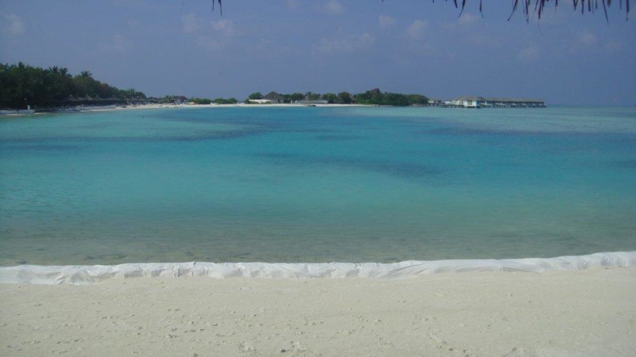 Aussicht vom Beachbungalow Cinnamon Dhonveli Maldives