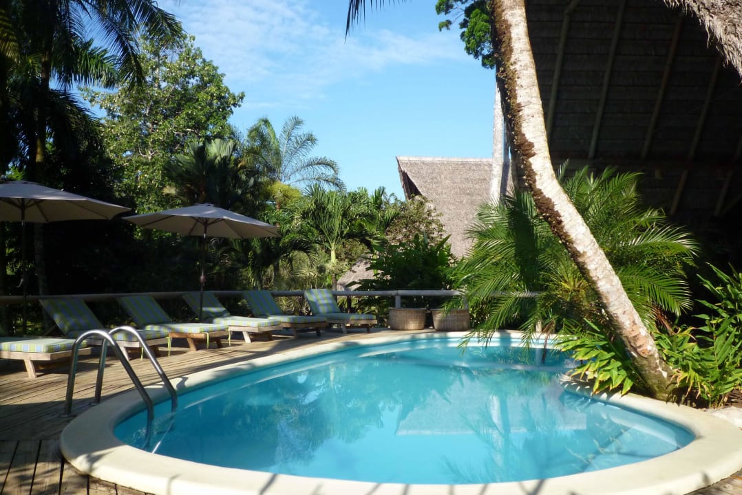 Kleiner aber feiner Pool  Bosque del Cabo Lodge