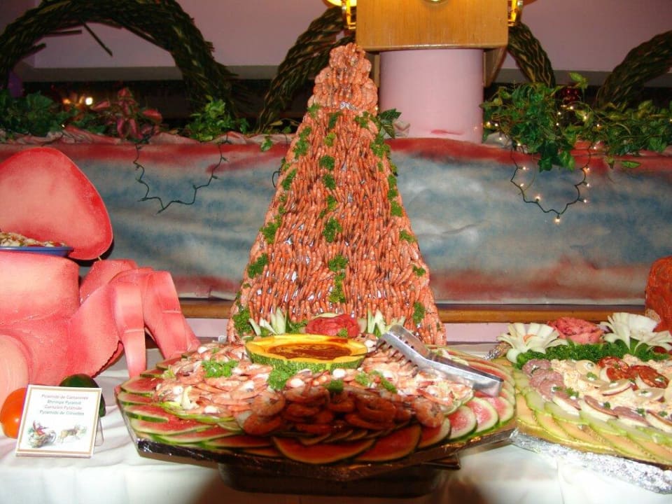 Abendbuffet im Restaurant "La Cathedrale" Hotel Grand Palladium Palace Resort, Spa & Casino