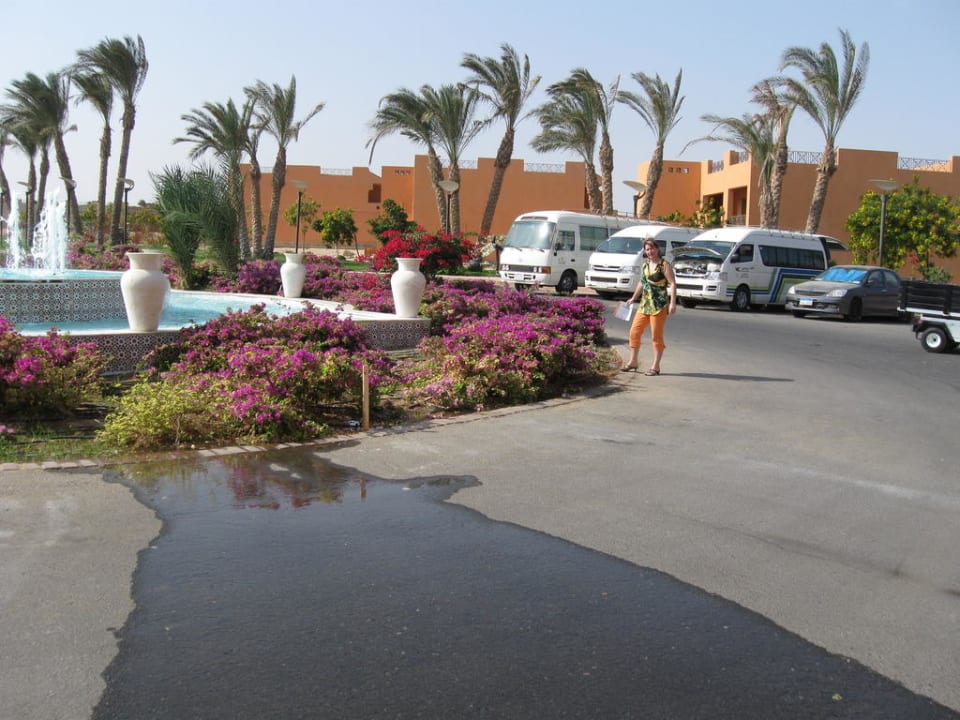 Eingangsbereich des Hotels Jaz Grand Marsa