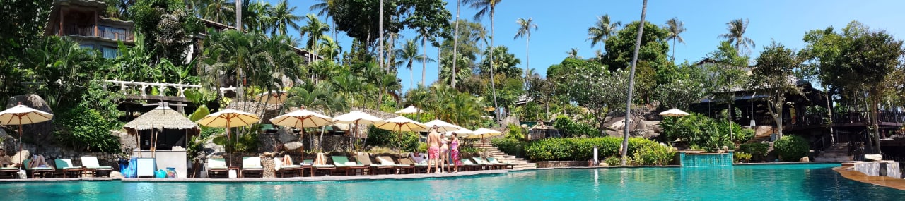 Der POOL einfach traumhaft Panviman Resort Koh Phangan