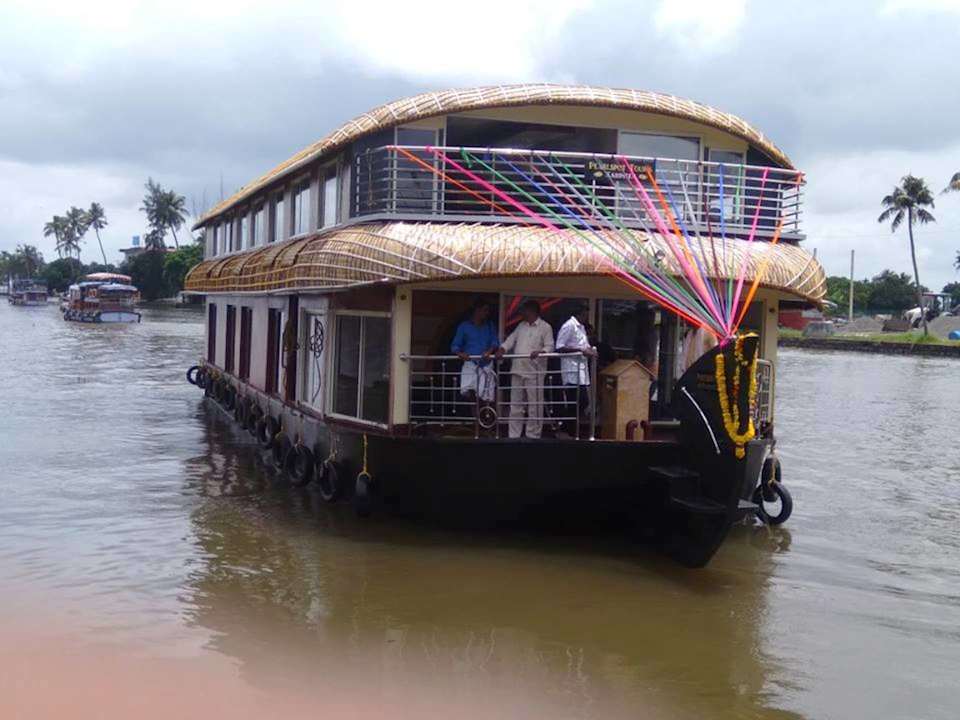 Außenansicht Dona House Boats at Alappuzha