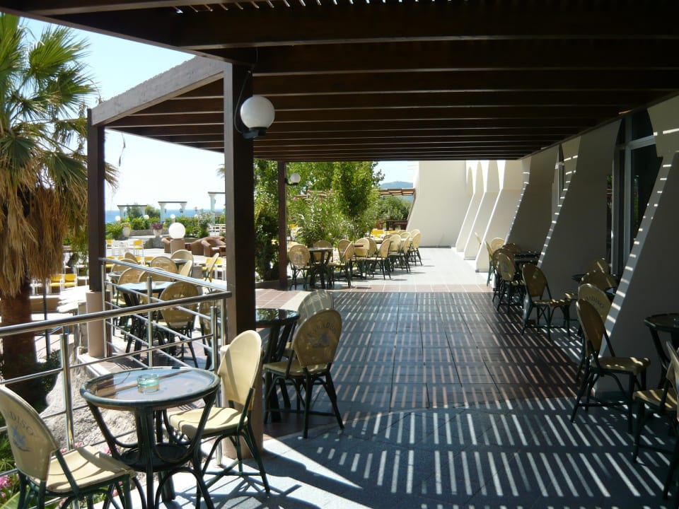 Bar terrace Olympos Beach Hotel