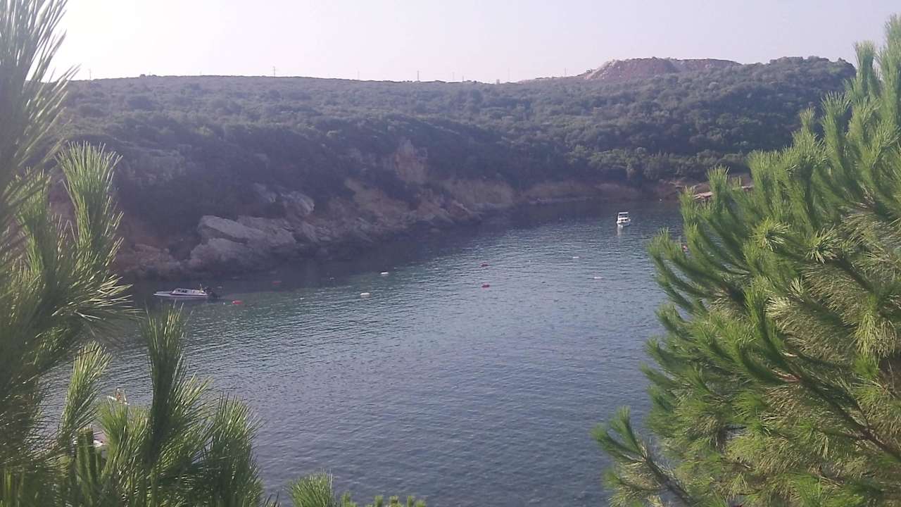 Meerblick vom Restaurant Teos Village