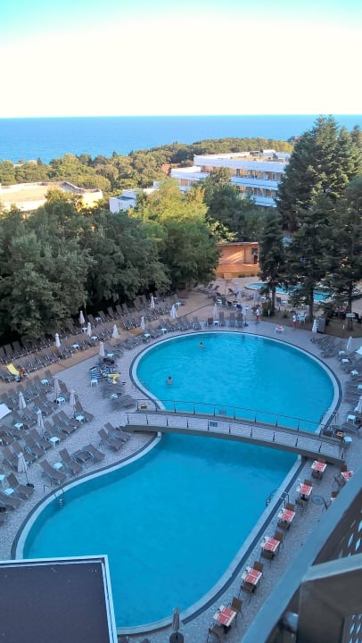 Blick vom Balkon HVD Viva Club Hotel