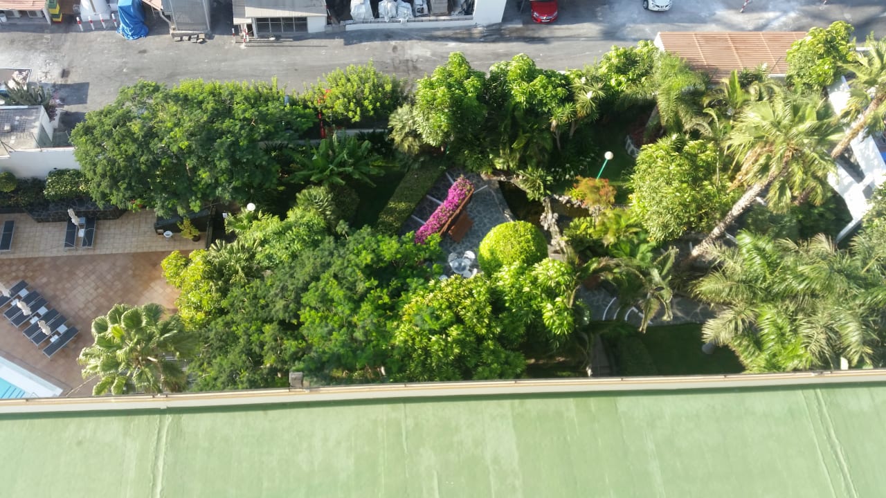 Gartenanlage allsun Hotel Lucana