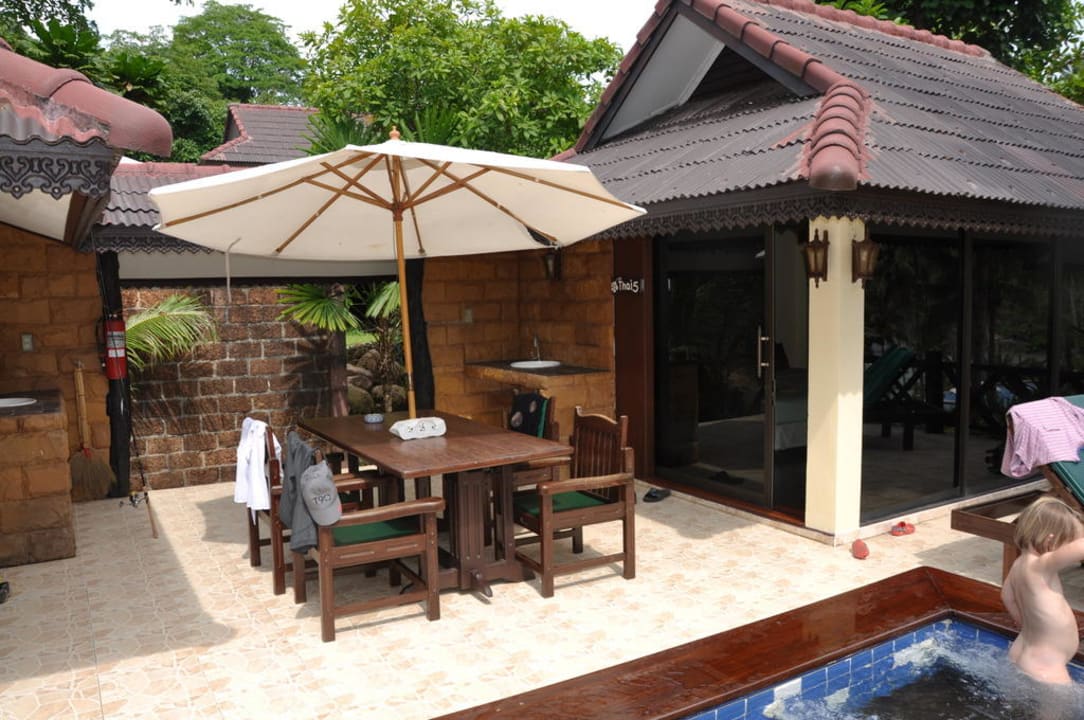 Blick auf das Thai Twin Style House  Koh Kood Beach Resort