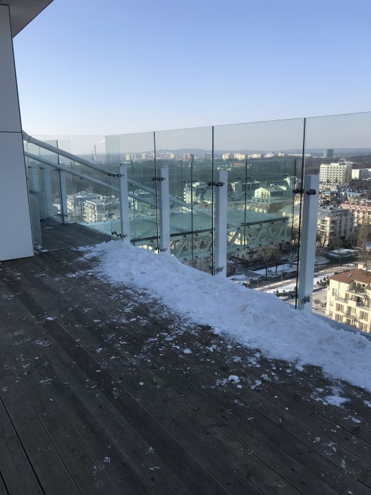 Skywalk auf dem Dach Radisson Blu Resort Swinoujscie