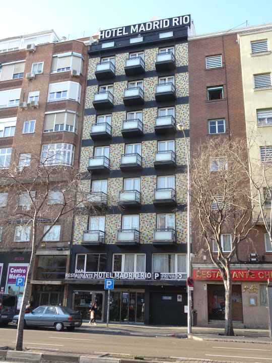 Außenansicht Hotel Madrid Río
