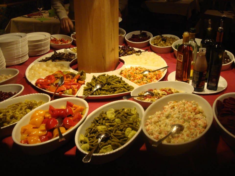 Vorspeisen-Buffet Sporthotel Rosatti