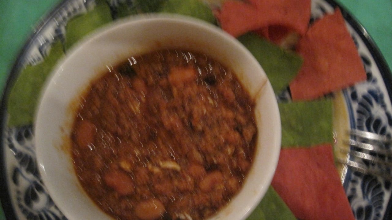 Chilli con Carne Sandos Playacar Beach Resort