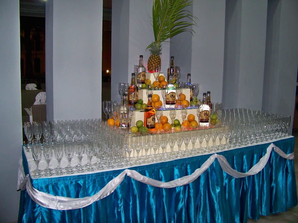Empfang zum Abendessen Hotel Riu Lupita