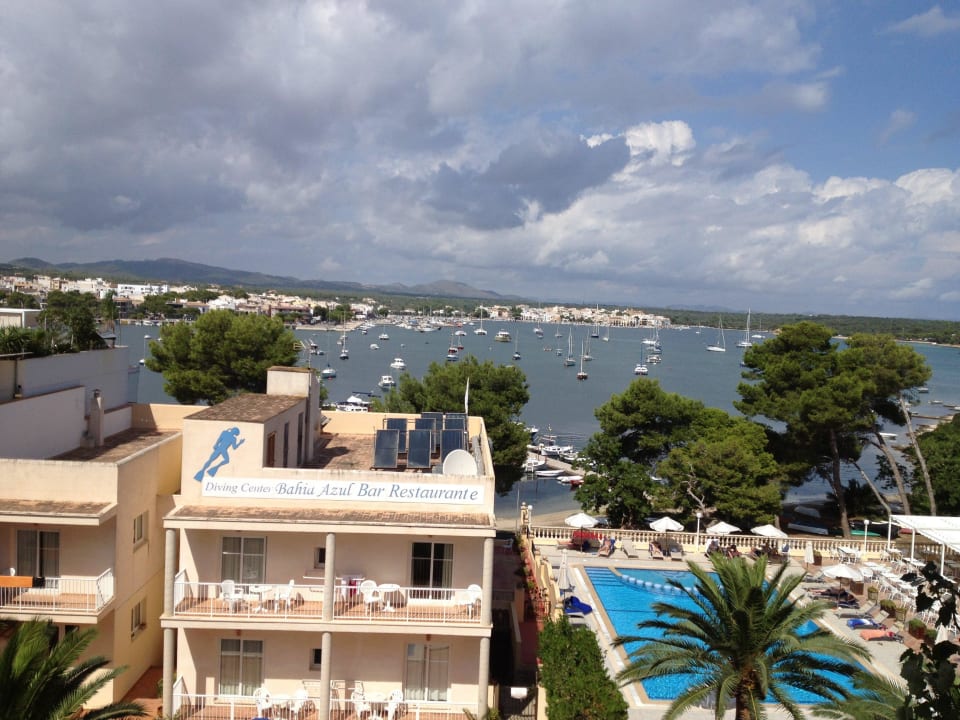 Seitlicher Ausblick vom Balkon Smy Portocolom