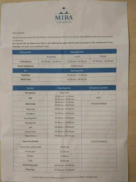 Zimmer Is Arenas Resort